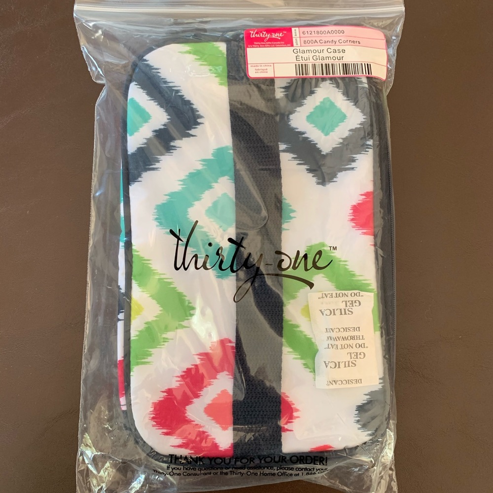 Thirty-One Glamour Case - Candy Corners